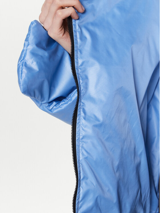 MMC Studio MMC Studio Giubbotto piumino Biker Blu Relaxed Fit