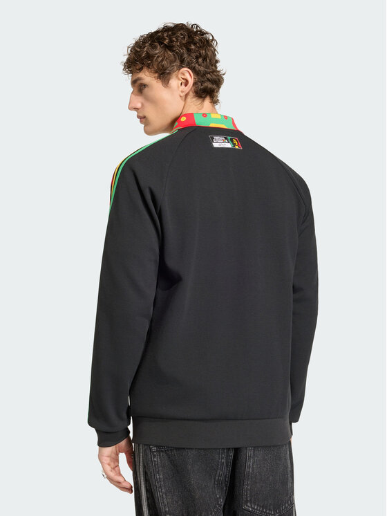 adidas adidas Kurtka wielofunkcyjna Jamaica x Bob Marley Away Anthem Jacket Czarny Regular Fit