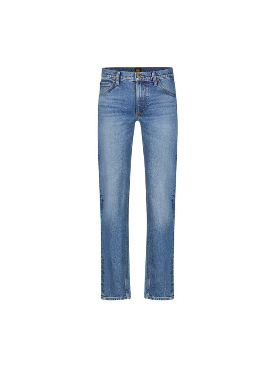 Lee Lee Jeansy DAREN ZIP FLY Niebieski Regular Fit