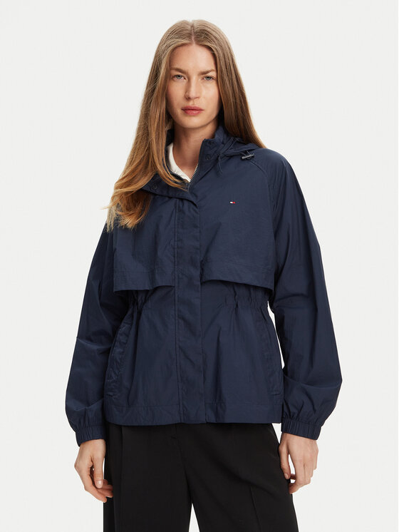 Tommy Hilfiger Tommy Hilfiger Széldzseki WW0WW46444 Sötétkék Relaxed Fit