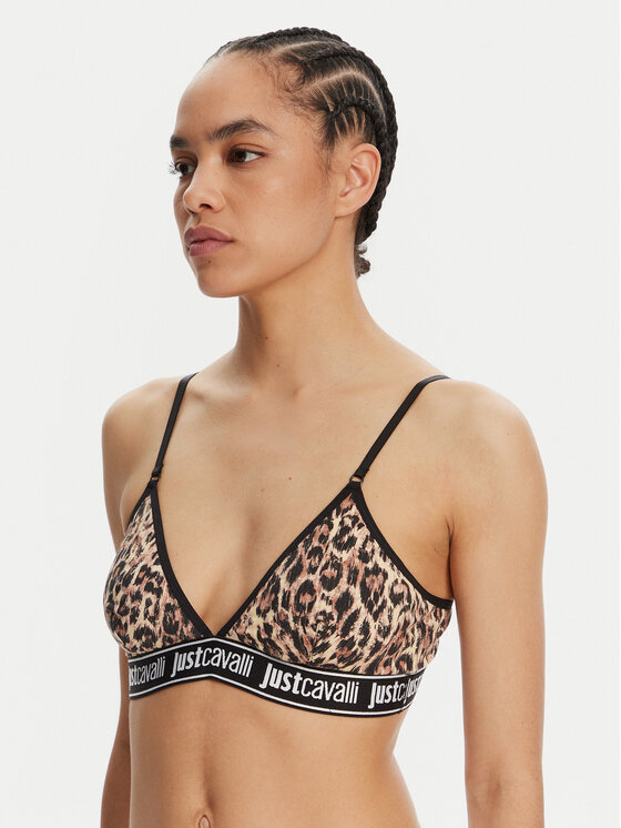 Just Cavalli Just Cavalli Bralette melltartó 78PAJU03 CJUT3 Barna