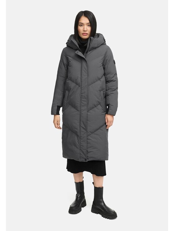 Marikoo Marikoo Kurtka zimowa Teonaa Szary Regular Fit