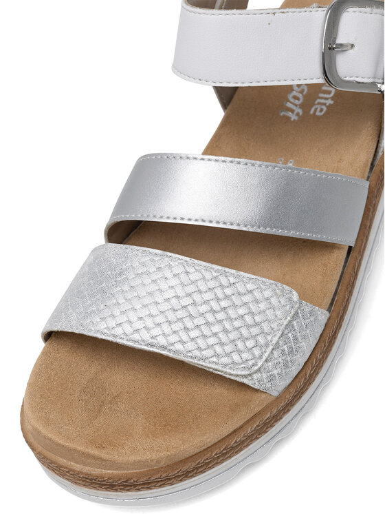 Remonte Remonte Sandalen D0Q55-90 Silberfarben