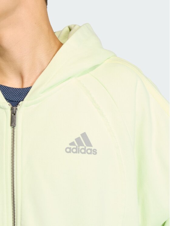 adidas adidas Bluza Adilenium Season 4 Zielony jasny Loose Fit