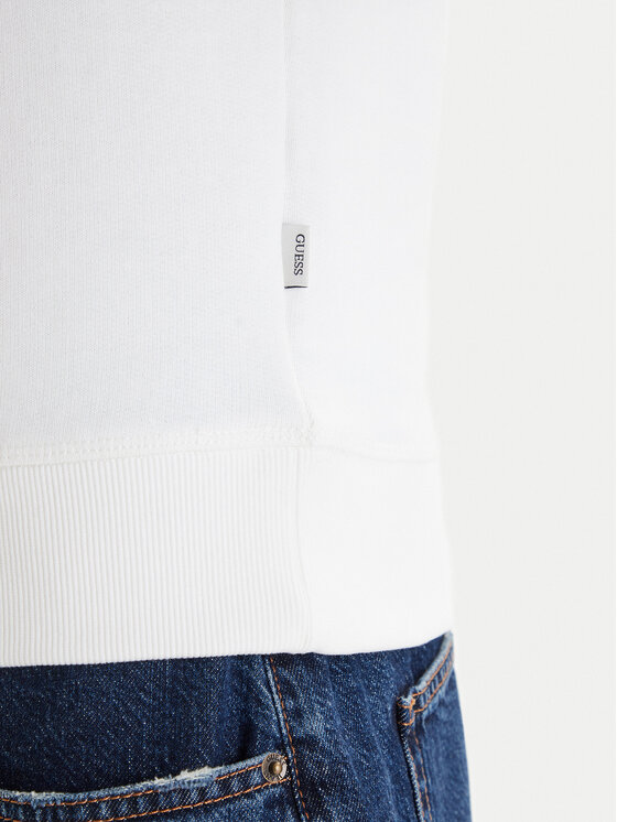 Guess Jeans Guess Jeans Суитшърт M6GQB2 KCPR1 Бял Oversize