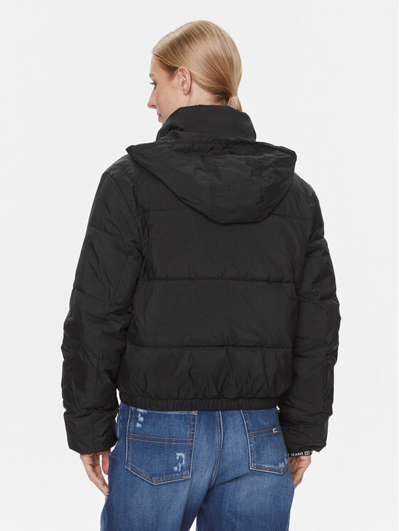 Tommy Jeans Tommy Jeans Übergangsjacke DW0DW17238 Schwarz Regular Fit