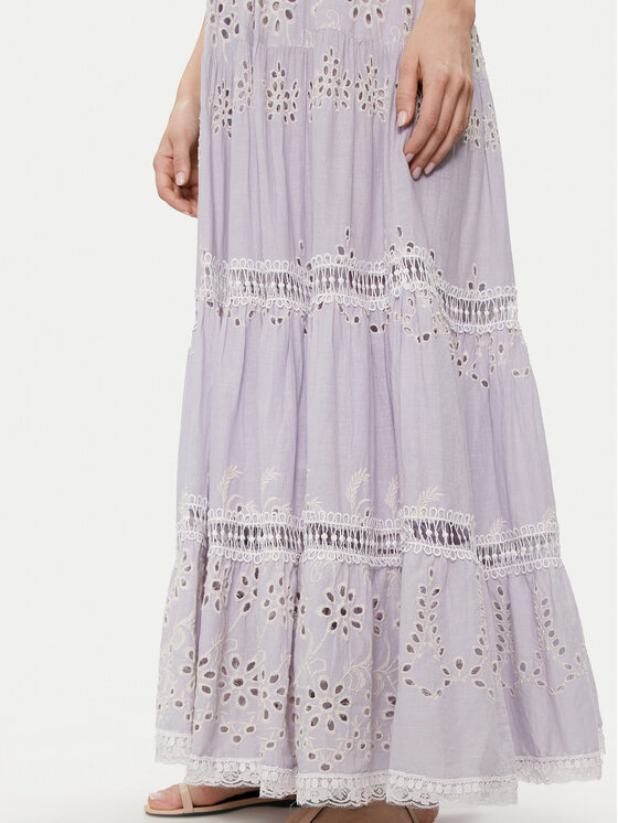 Iconique Iconique Rochie de vară Joy IC24-062 Albastru Regular Fit