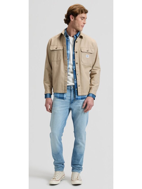 Lee Lee Jeansy Luke Niebieski Slim Fit