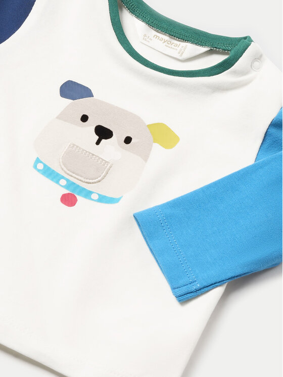 Mayoral Mayoral Set 2 bluze 2029 Colorat Regular Fit