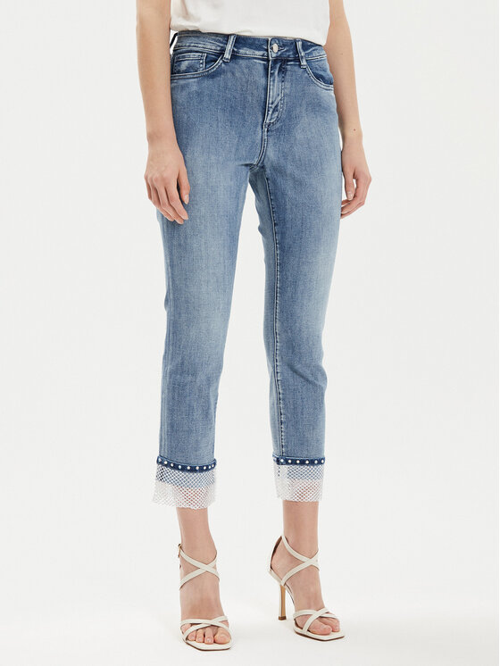 Joseph Ribkoff Joseph Ribkoff Jeans hlače 241929 Modra Slim Fit