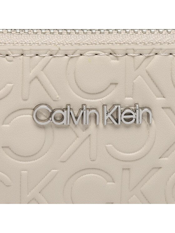Calvin Klein Calvin Klein Torebka Ck Must Camera Bag W/Pckt Emb Mn K60K611008 Beżowy