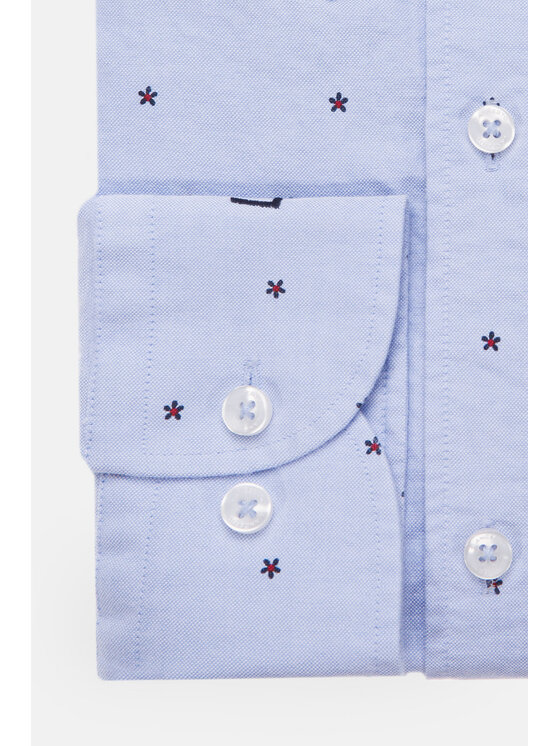 Lancerto Lancerto Koszula Amanda KO073121000034 Niebieski Slim Fit