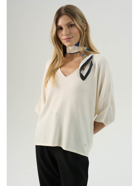 Femestage Femestage Sweter Femestage AB BASE SWE0840-M00 Kolorowy Regular Fit