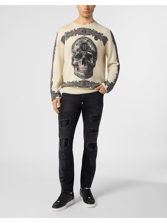 PHILIPP PLEIN PHILIPP PLEIN Jeans 31227 Nero Skinny Fit