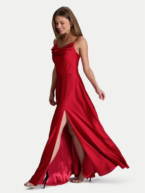 Swing Swing Večernja haljina 5AI13600 Crvena Slim Fit