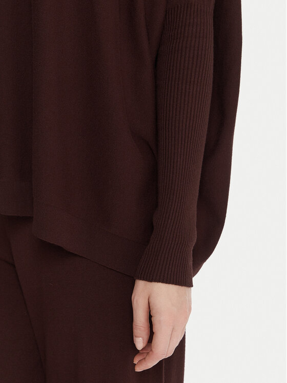 Kontatto Kontatto Maglione 3M0802C Marrone Relaxed Fit