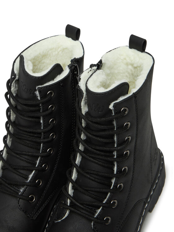 Mjuka Mjuka Planinarske cipele NNEPE301I Crna