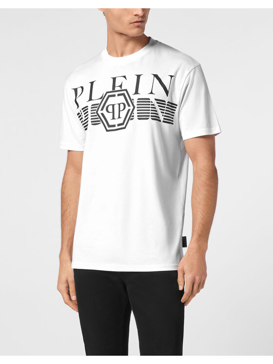 PHILIPP PLEIN PHILIPP PLEIN T-shirt 11639 Bianco Regular Fit