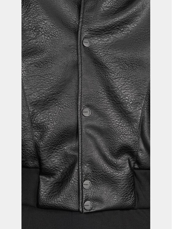 MADE BY SOCIETY MADE BY SOCIETY Kurtka anorak Ravel - J17958 Czarny Basic Fit