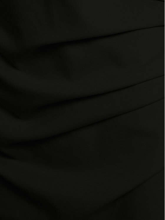 Kaffe Kaffe Cocktail obleka India 501002 Črna Slim Fit