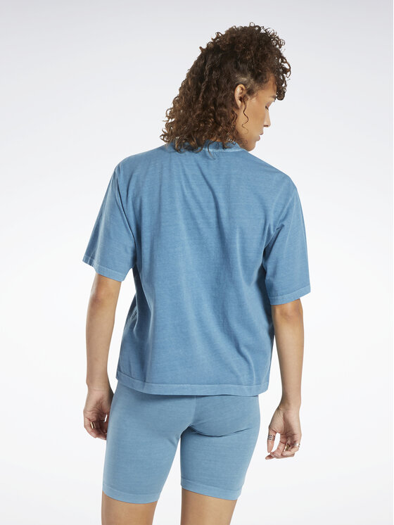 Reebok Reebok T-shirt Classics Natural Dye Boxy T-Shirt HT7857 Plava