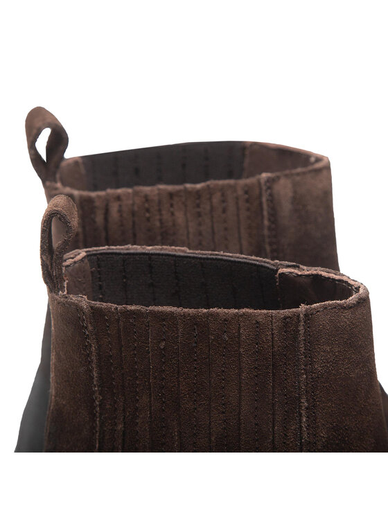 Weekend Max Mara Weekend Max Mara Боти тип челси Genepi 57960124600 Кафяв