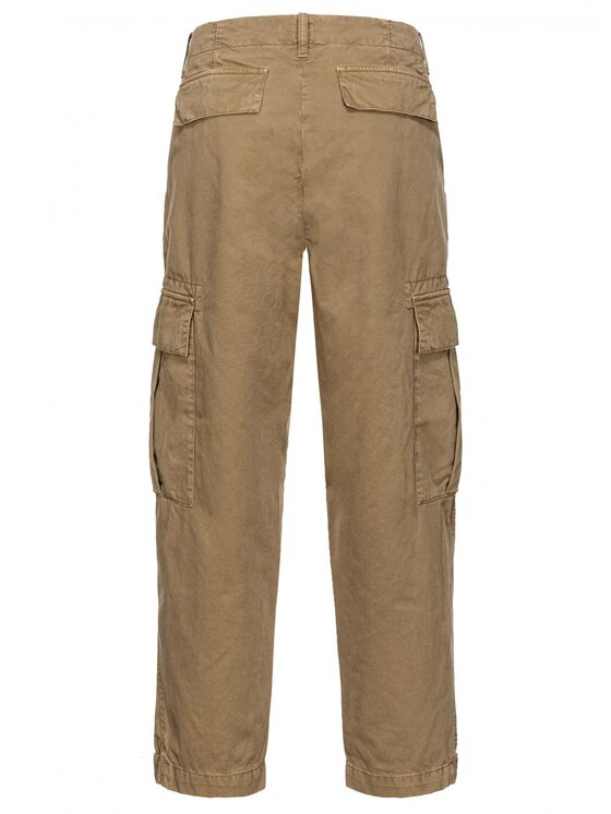 PINKO PINKO Pantaloni chino 103856-a20o-l06 Marrone Regular Fit