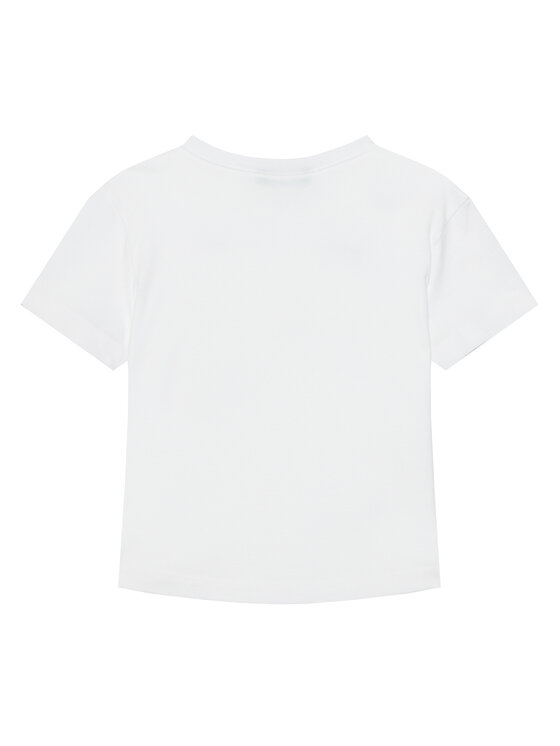 United Colors Of Benetton United Colors Of Benetton Póló 3I1XG10HT Fehér Regular Fit