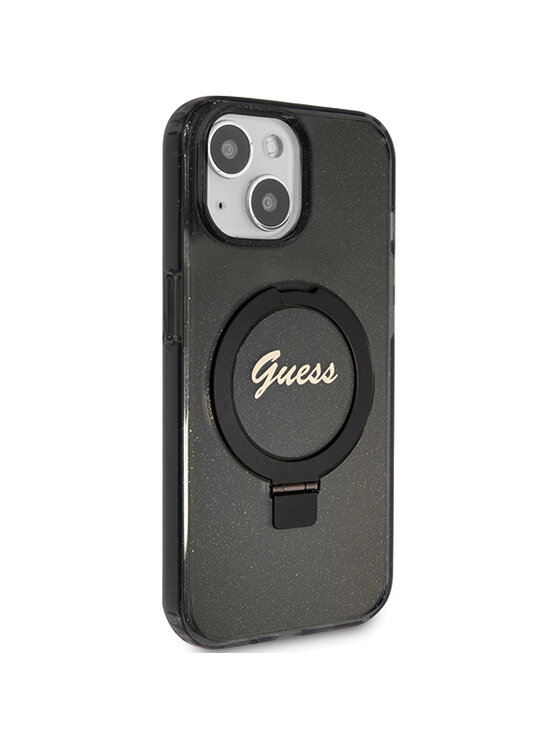 Guess Guess Etui na telefon iPhone 15 Plus Czarny