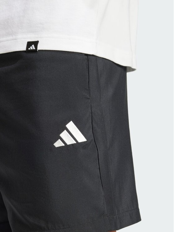 adidas adidas Szorty materiałowe 139703 Czarny Regular Fit