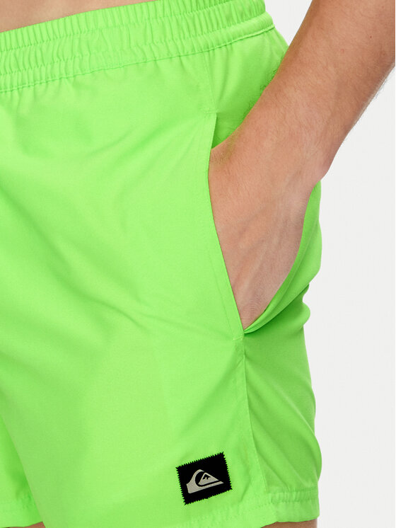 Quiksilver Quiksilver Szorty kąpielowe Everyday Solid Volley 15 EQYJV04120 Zielony Regular Fit
