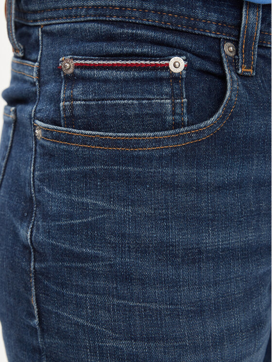Tommy Hilfiger Tommy Hilfiger Farmer Bleecker MW0MW34511 Sötétkék Slim Fit