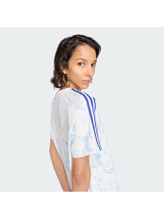 adidas adidas Sukienka codzienna Argentina Originals Kremowy Loose Fit