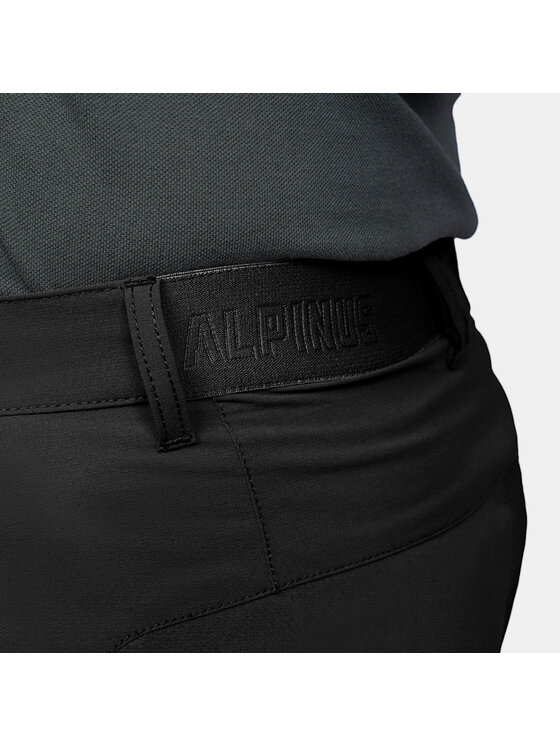 Alpinus Alpinus Spodnie outdoor Vitorog Czarny Regular Fit
