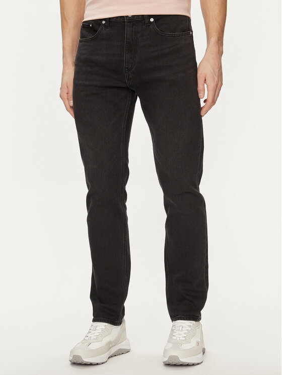HUGO Hugo Farmer Ash 50511514 Fekete Slim Fit
