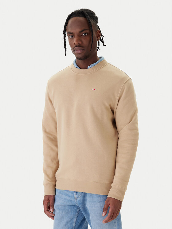 Tommy Jeans Tommy Jeans Džemperis DM0DM20741 Smėlio Regular Fit