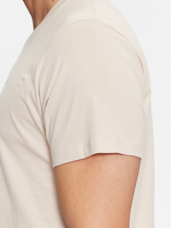 Pepe Jeans Pepe Jeans T-Shirt Eggo N PM508208 Beżowy Regular Fit