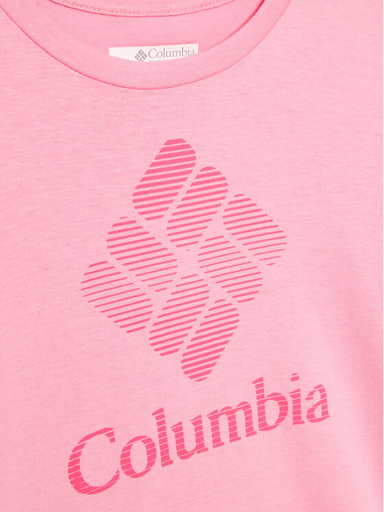 Columbia Columbia Marškinėliai Mission Lake 1989791 Rožinė Regular Fit