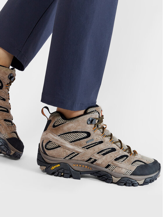 Merrell Trekkingi Moab 2 Ltr Mid Gtx GORE TEX J598233 Br zowy Modivo.pl