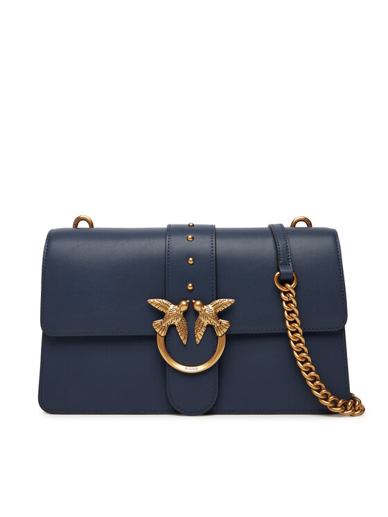 PINKO Torebka Love One Classic ST.CL Al 25-26 PLTT 105857 A0F1 Granatowy