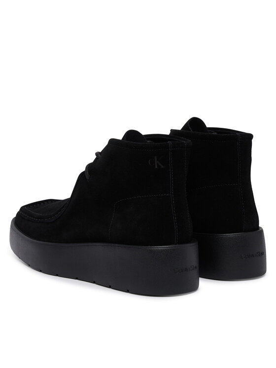 Calvin Klein Calvin Klein Saapad Flatf Lace Up Apr Cut Boot HW0HW03273 Must