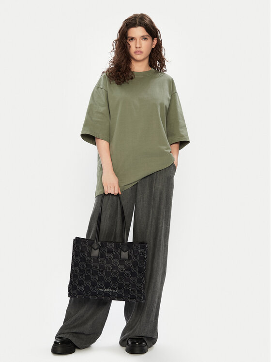 KARL LAGERFELD KARL LAGERFELD Ročna torba A1W30131 Črna
