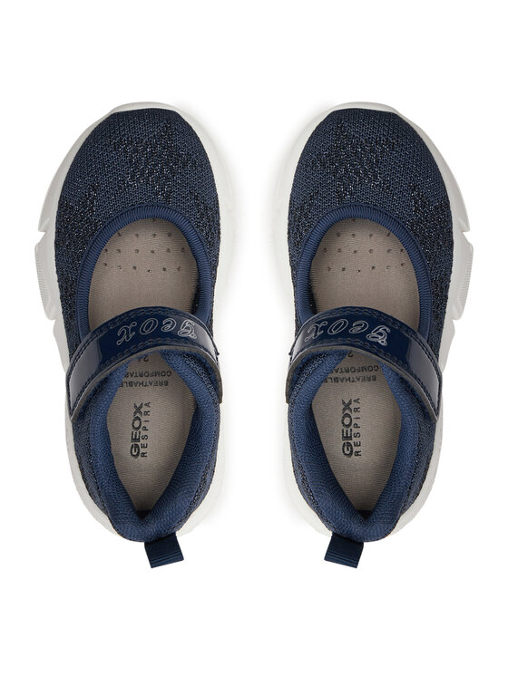 Geox Geox Īsi apavi J Aril Girl J45DLA 07QHH C4343 M Tumši zils