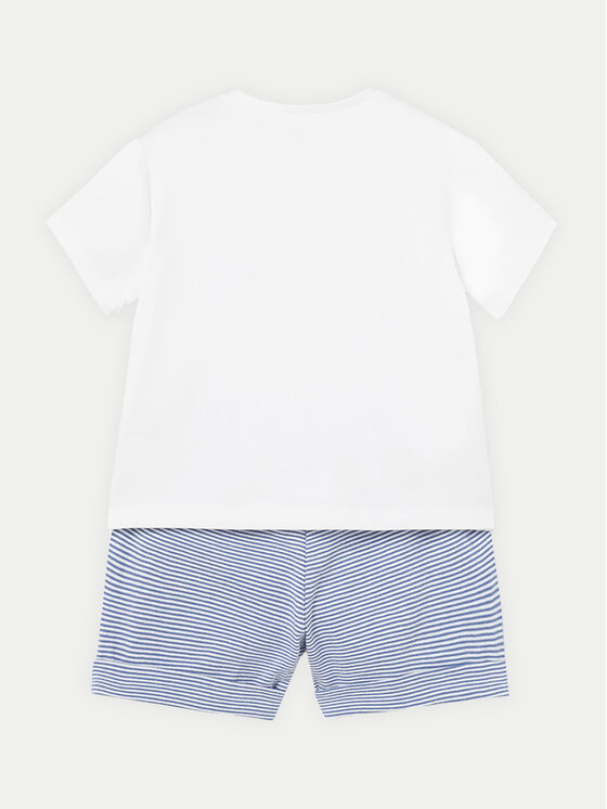 Mayoral Mayoral Σετ 2 t-shirts και παντελόνι 1626 Μπλε Regular Fit