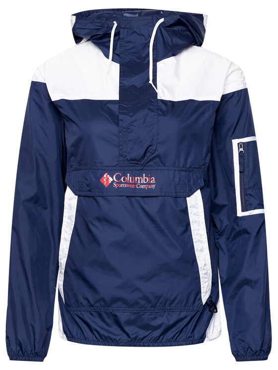 Columbia Columbia Μπουφάν για τρέξιμο Challenger 1870951 Σκούρο μπλε Regular Fit