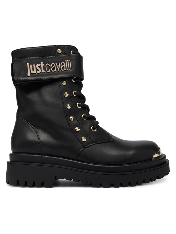 Just Cavalli Just Cavalli Turistická obuv 79RA3S93 ZSD53 Černá