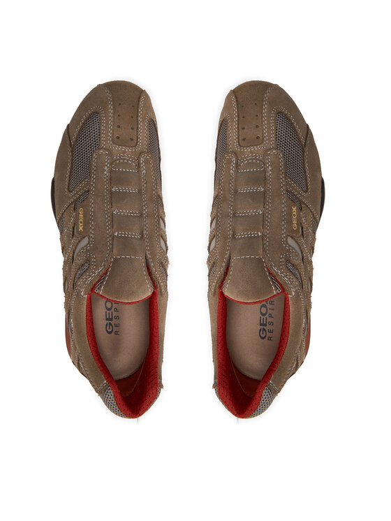 Geox Geox Īsi apavi U Snake L U4207L 02214 C0845 Bēšs