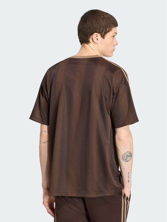 adidas adidas T-Shirt 151129 Brązowy ciemny Loose Fit