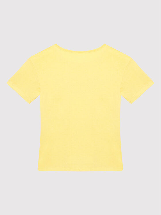 Roxy Roxy T-Shirt Short Sleeve ERGZT03845 Žlutá Regular Fit