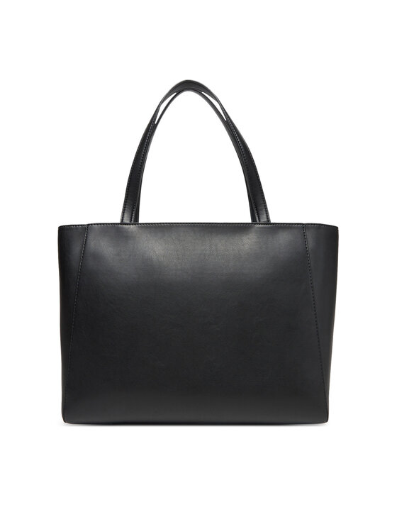 Calvin Klein Calvin Klein Torebka Ck Re-Lock Medium Shopper LV04F3223G Czarny